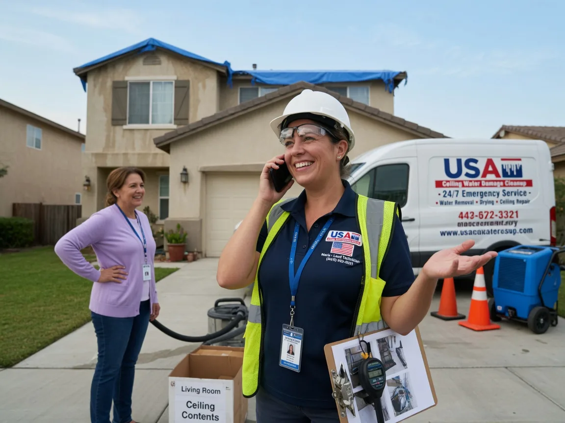 Ceiling Water Damage Restoration Metamora, IL FAQs
